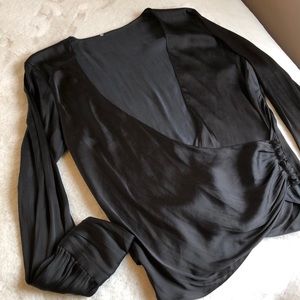 Black blouse, size M
